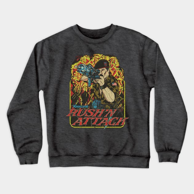 Rush'n Attack 1985 Crewneck Sweatshirt by JCD666